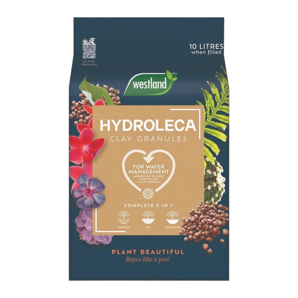 Westland Hydroleca Clay Granules 10L Drainage Media