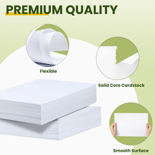 Card White Card A4 120 Sheets 230Gsm,White 2