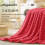 BEDELITE Fluffy Fleece Throw Blanket  Rot Sofa Throw Soft Cosy Warm Small B 5