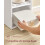VASAGLE VASAGLE Bookcase 6Tier Bookshelf Open Storage Shelf Shelving Unit 24 x 302 4