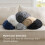 Bedsure Single Fitted Sheet Deep  2 Pack Bed Sheets Extra Deep Pocket 16 in 5