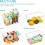 Vtopmart Clear Plastic Storage Boxes, Pantry Storage Organizers 4 Pack 5