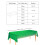 CEILIWEN 10 Pack Rectangular Plastic Tablecloths  Green  Gold Party Table C 3