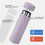 【Upgraded】 Exllena Small Water Bottle 350ml– Mini Flask for Hot  Cold Drink 3