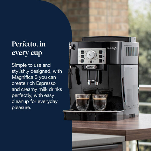 De'Longhi De'Longhi Magnifica S, Automatic Bean to Cup Coffee Machine, Espresso and Cappuc 1