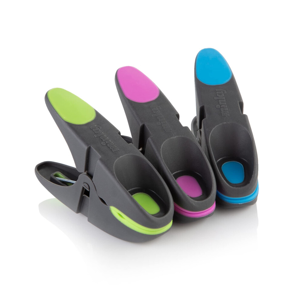 Minky 12 Sure Grip Jumbo Clothes Pegs Extra Large And Weather Resistant For