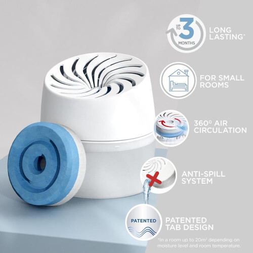 Unibond UniBond AERO 360 Humidity Absorber with 1x Refill 2