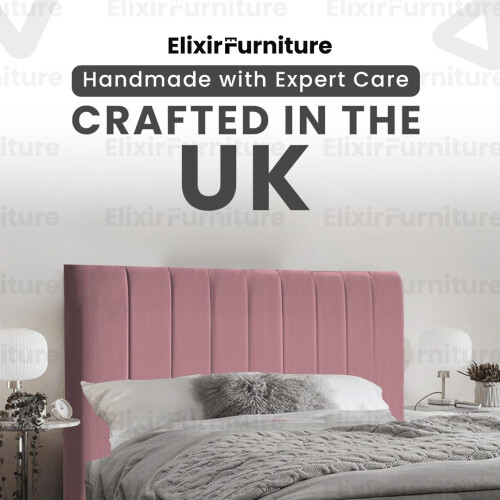 Elixir Furniture Portland Divan Headboard - 4ft Small Double 1