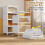 SavvyStor Storage Boxes with Lid  4Tier Plastic Storage Drawers Stackable B 3