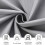 Zdada Grey Round Table Cloth 305cm120Inch Large Circular Table Cloths Polye 2