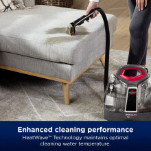 BISSELL SpotClean ProHeat, Carpet Cleaner with HeatWave Technology, Portable Spot Cleaner, Powerful Upholstery Cleaner with 330W Motor, Carpet Stain