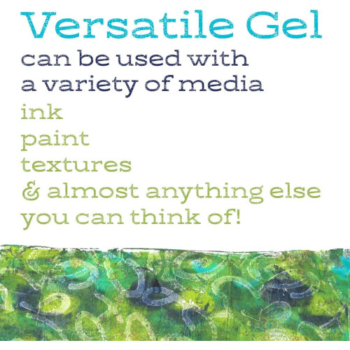 Gel Press Monoprinting – 8” X 10”  5” X 7” Gel Plate Value Pack  Printmakin 2