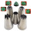 Tumtanm Piping Tips Large Cake Decorating Tools 5 Pack Cake Piping Nozzles 2