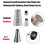 Tumtanm Piping Tips Large Cake Decorating Tools 5 Pack Cake Piping Nozzles 4