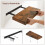 VASAGLE VASAGLE Wall Shelf, Floating Shelf, Hanging Shelf 6
