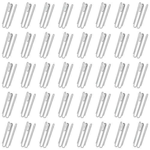 40 PCS Metal Curtain Pleat Hooks 1