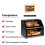 Leader Accessories Double Decker Bamboo Bread Bin 2-Layer Bread Box 3