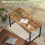 Grandder 80 cm Computer Desk Small Home Office Desk Study Writing Kid Table 4