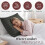 Moonlight Bedding Pillow Cases 4 pack  Olive Green Stripe 50x75cm Luxury Pi 3