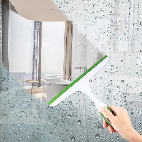 2PCS Squeegee MultiPurpose Shower Glass Rubber Squeegees 22 x 27cm Window G