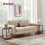 VASAGLE VASAGLE Set of 2 Side Tables - 2-Tier Sofa Side Tables 2