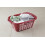 Addis Addis 508071 40 Litre Rectangular Laundry Basket Roasted Red 2
