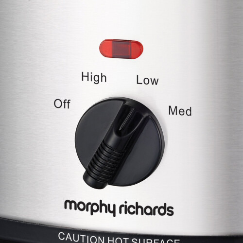 Morphy Richards Morphy Richards Ceramic SlowCooker 25L  Silver 460251 1