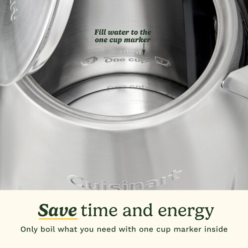 Cuisinart Cuisinart Core Collection Kettle  15L DoubleWalled  BPAFree  Rapid Boil  St 1