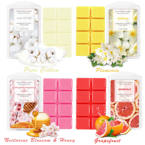 Scented Wax Melts - 8 x 2.5 oz Wax Cubes 2