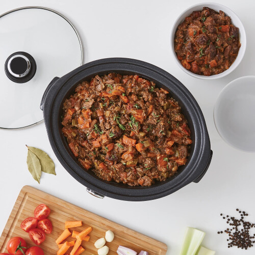 Morphy Richards Morphy Richards 35L Easy Time Slow Cooker Automatic Heat Settings Keep Warm 1
