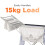 Status Status Laundry Drying Bundle 220W Heated Winged Clothes Airer with 20 Rails 3