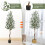Aptliton 6FT Artificial Olive Tree 180cm Large Tall Fake Plants Artificial 3