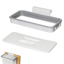 Soporte colgante para bolsas de basura, soporte para bolsas de basura de armario de cocina