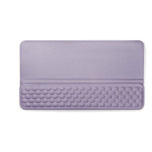 Reposamuñecas con Soporte para Teclado, Almohadilla de Soporte para Muñeca de Ordenador, Elevador Ergonómico para Teclado, Bandeja Elevadora para