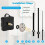 Oryzium 1Set Clock Mechanisms Battery Powered 2