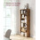 VASAGLE VASAGLE Bookshelf 6Tier Bookcase Storage Shelving Unit Display Shelf with O 1