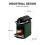 Nespresso Nespresso Pixie Coffee Pod Machine Bundle by Krups includes Milk Frother Ca 2