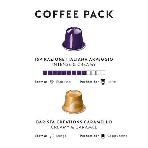 Nespresso Nespresso Pixie Coffee Pod Machine Bundle by Krups includes Milk Frother Ca 2