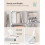 Songmics SONGMICS Interlocking Shoe Rack Plastic Shoe Storage Cabinet 4Slot Modular 4