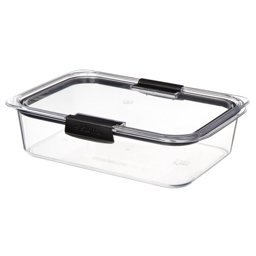 Sistema Sistema Brilliance Food Storage Container 2 Litre Leakproof Tritan Stackabl 2