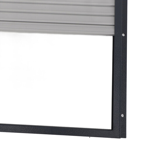 Abrepuertas automático gris para gallinero con temporizador programable. 2