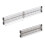 Drawer Divider Adjustable Length From Kitchen Storage, Organiser, Plastic, Clear,6pcs 5