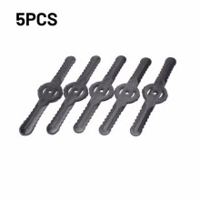 Lame en plastique pour tondeuse à gazon de jardin, lame de 139 mm de long pour tondeuse extérieure