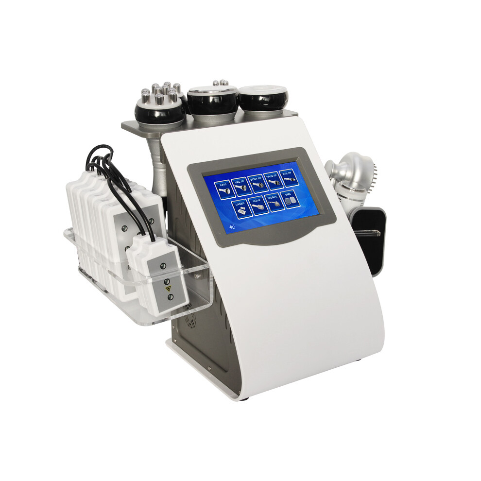 Stoyotu White (White) 40Khz Cavitation Ultrasonic Rf Fat Blasting Machine Grease Suction Ems Micro-Current Massage Shaping Rf Skin Care