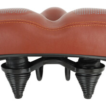 Coussin de selle de vélo imperméable, en silicone souple.