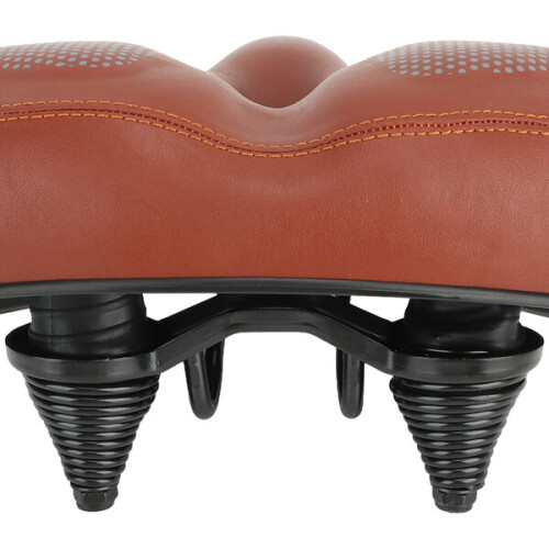 Coussin de selle de vélo imperméable, en silicone souple.