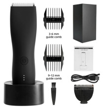 (Style B Set, China) Men's Electric Pubic Hair Trimmer