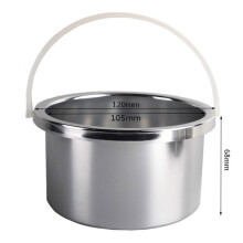 Wax heater inner pot, portable depilatory wax machine