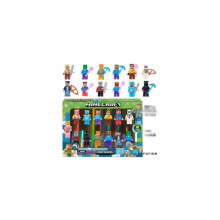 12Pcs Minecraft Minifigures Building Block Toy Gifts Kids