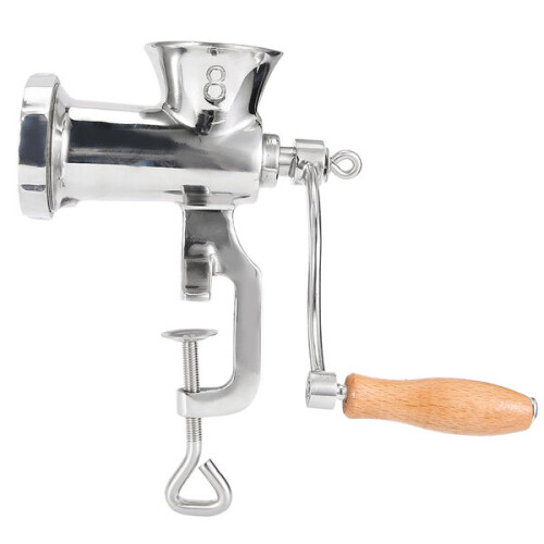 Hachoir à viande manuel en acier inoxydable